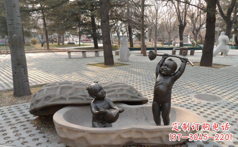 淄博花生娃娃艺术雕塑