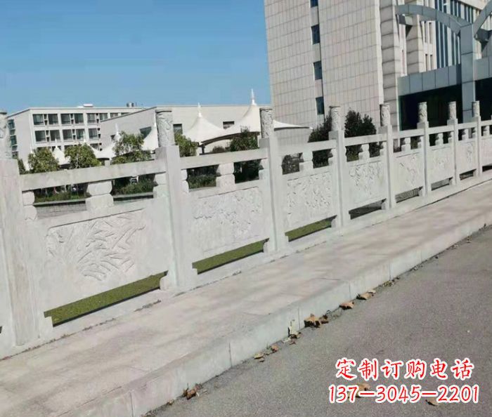 淄博精美大理石浮雕栏板