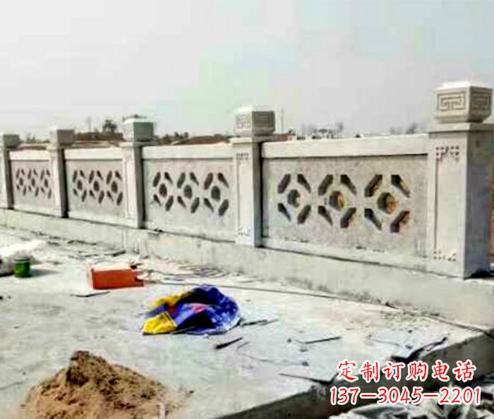 淄博公园大理石栏板石雕