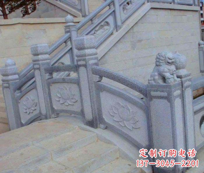 淄博中领雕塑精美仿古栏板雕塑,给公园景观增添浪漫气息