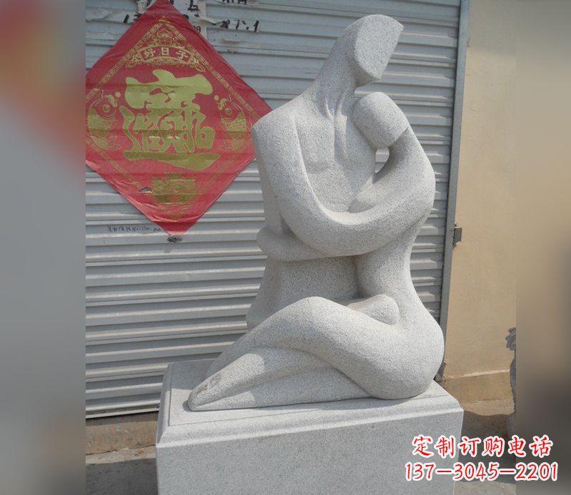淄博唯美情侣雕塑