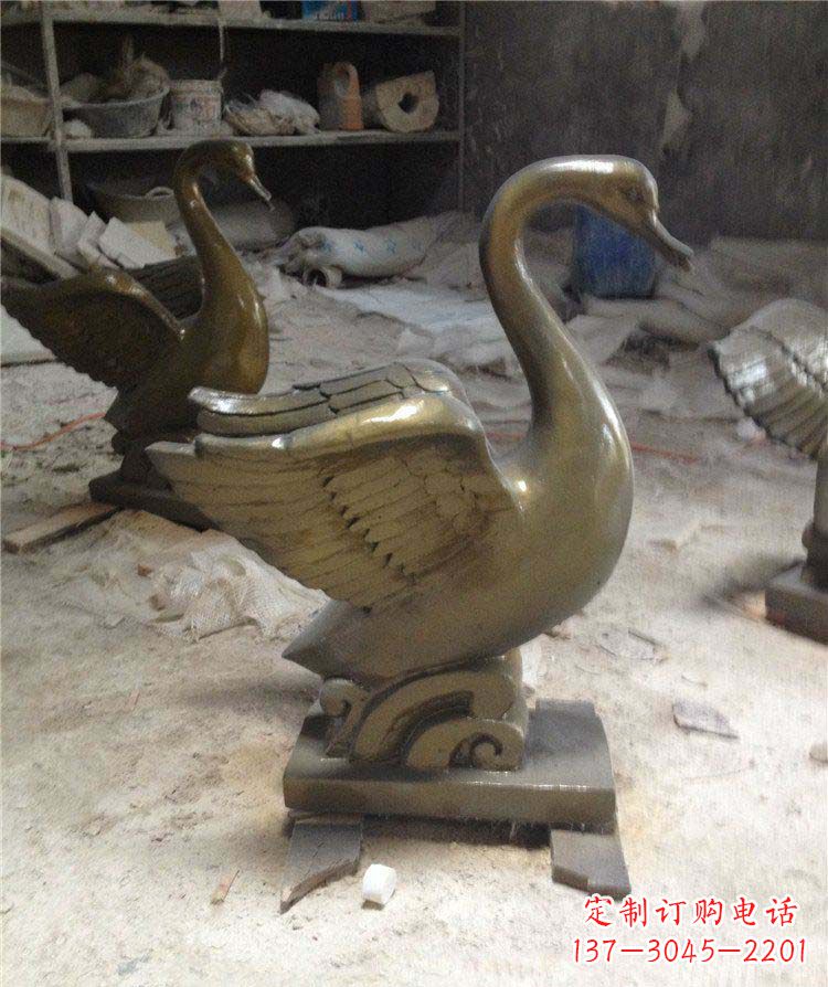 淄博中领雕塑 | 精美天鹅雕塑