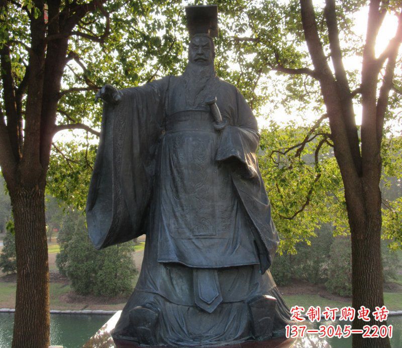 淄博精美刘邦铜雕,历史悠久,每一块都是绝世精品!