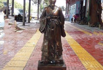 淄博张仲景全新铜雕系列
