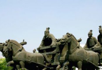 淄博中领雕塑--尊贵马车雕塑