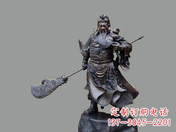 淄博中领雕塑:创造新经典,精美铸就关羽雕塑