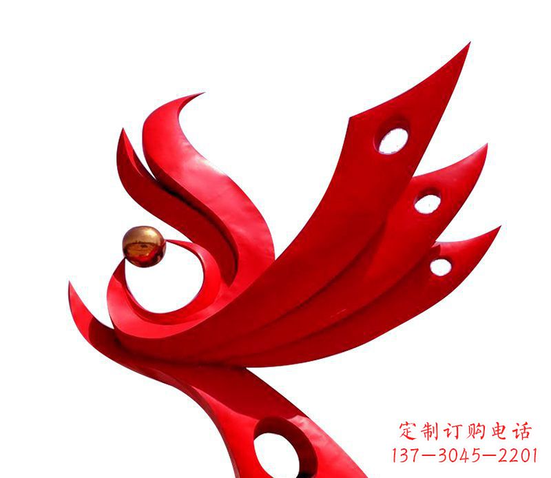 淄博凤凰雕塑,装点你的社区