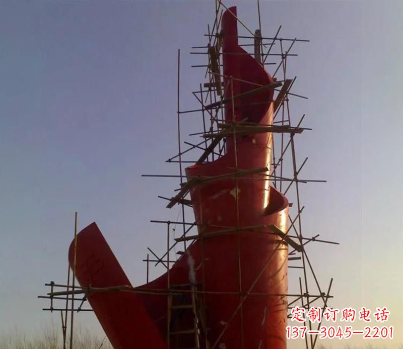 淄博不锈钢火炬景观雕塑