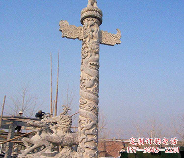 淄博品质精美华表景观石雕