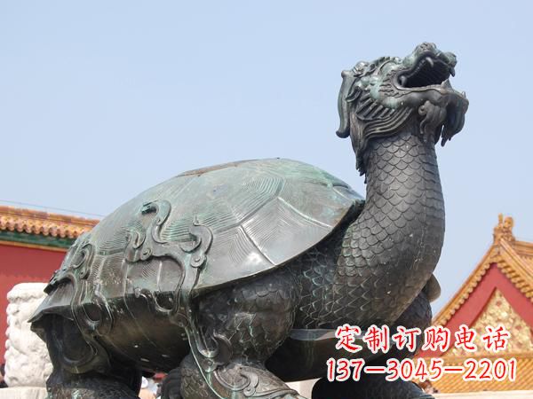 淄博中领雕塑:广场用大型铜龙雕塑