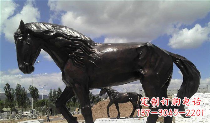 淄博专业手工制作的动物铜雕