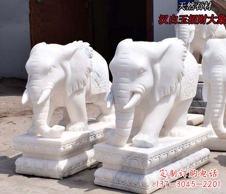 淄博给空间注入活力的大象雕塑