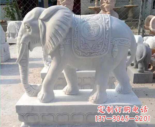 淄博高贵厚重的大象雕塑