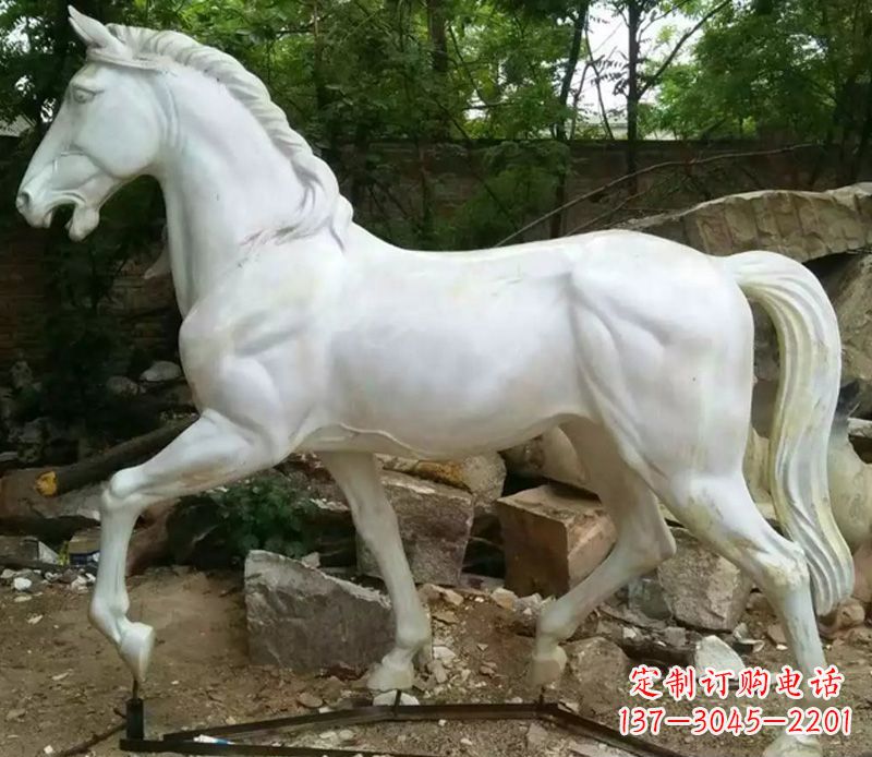 淄博中领雕塑汉白玉动物石雕惊艳登场，以艺术品…