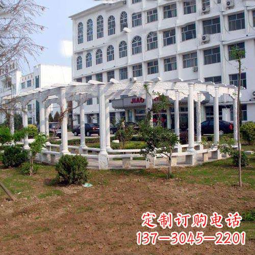 淄博汉白玉欧式石雕花架