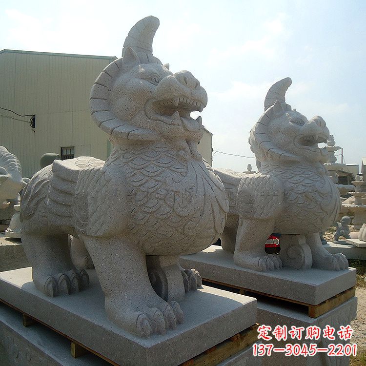 淄博珍贵上古神兽动物雕塑