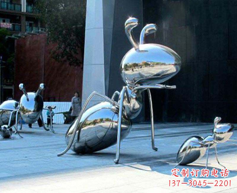 淄博精致线条,细节丰富,为您带来动人心弦的蚂蚁雕塑