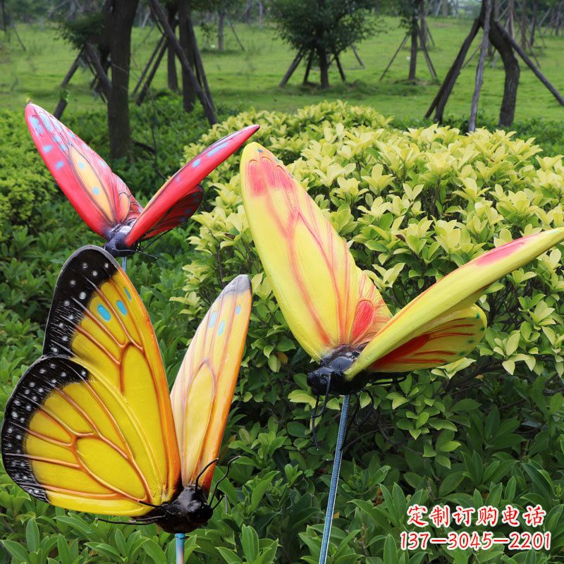 淄博来自中领雕塑的时尚与自然完美结合的蝴蝶雕塑