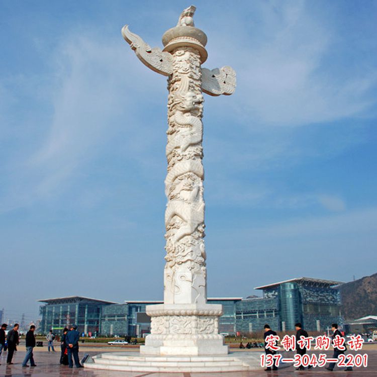 淄博华表石柱子城市广场景观柱