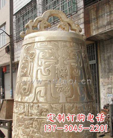 淄博黄铜警钟雕塑,给你一个安静而庄严的空间