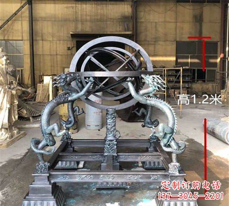 淄博浑天仪古代仪器校园景观雕塑