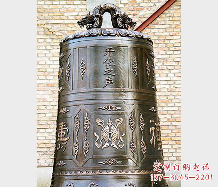 淄博金光寺景观铜钟—让你的家园完美演绎传统韵味