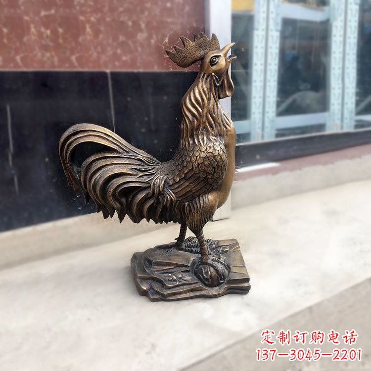 淄博中领雕塑出品的精美纯铜动物雕塑,是一款具…