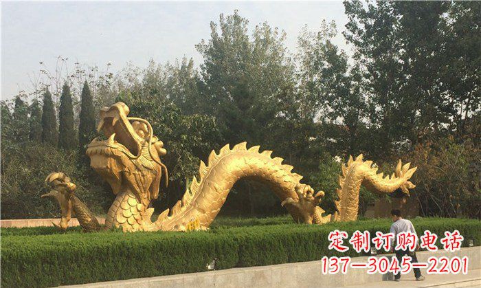 淄博中领雕塑：传承传统，铸就精美金龙雕塑