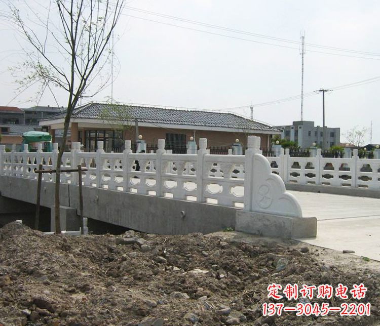 淄博景区大理石栏板石雕 (6)