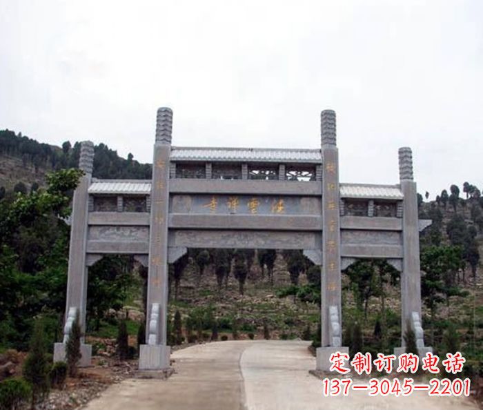淄博特色牌坊雕塑,将您的愿景演绎