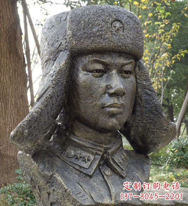 淄博精致雕刻,肃穆崇尚——雷锋铜雕塑