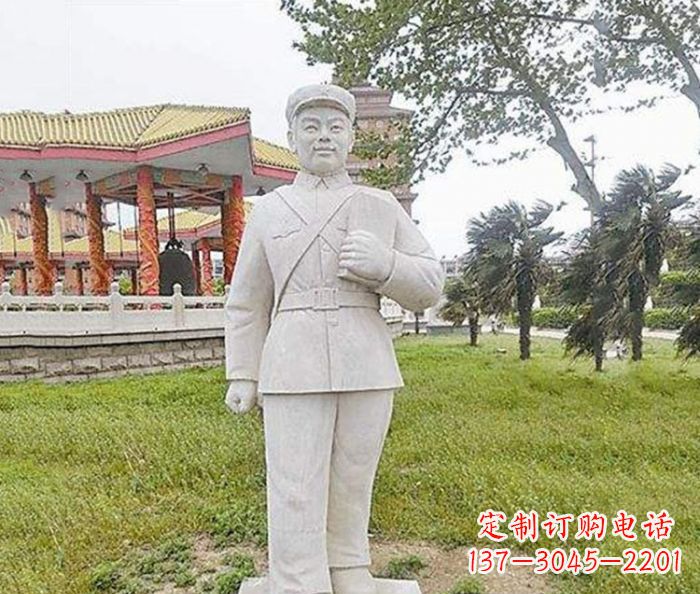 淄博雷锋石雕——传承奉献精神