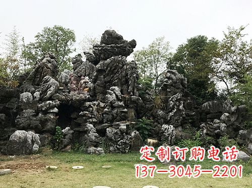 淄博灵璧出品的山水雕塑
