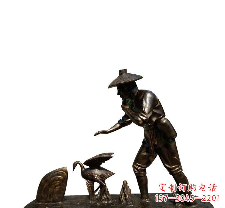 淄博精湛工艺,精致鸬鹚雕塑