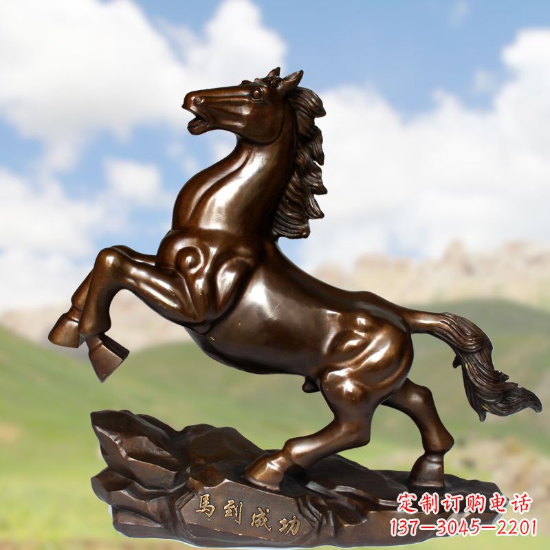 淄博马到成功雕塑——传承工艺,走向国际