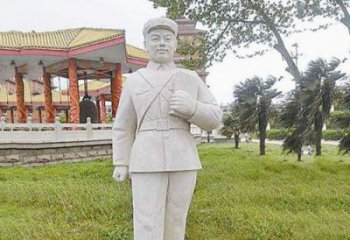淄博雷锋石雕——传承奉献精神