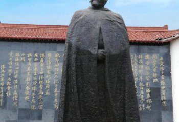 淄博精美手工雕刻林则徐铜雕像