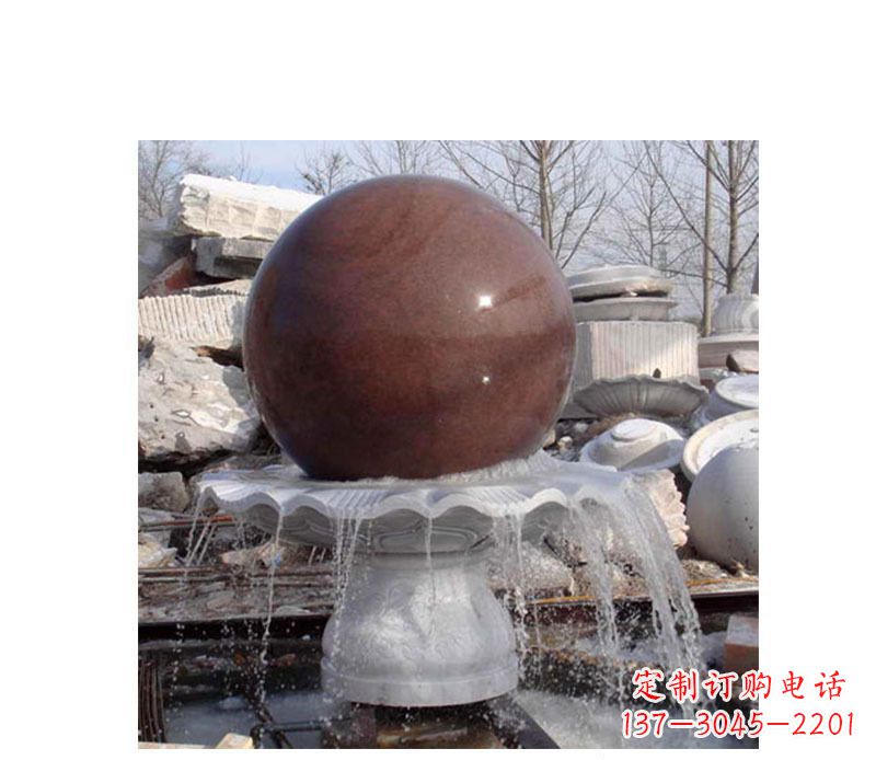 淄博小型风水球石雕,让你的生活有更多精彩