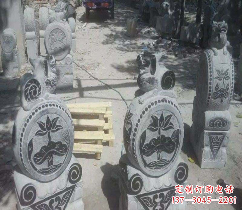 淄博专业门墩雕塑制作打造精美高品质雕塑
