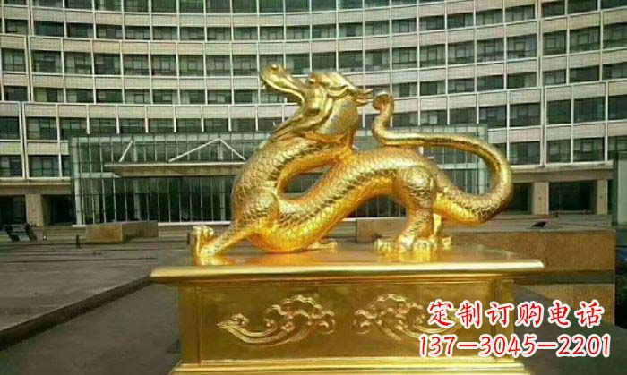 淄博青龙铜雕