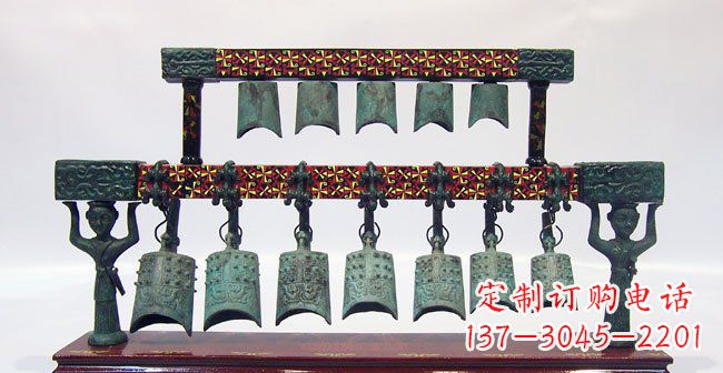 淄博青铜编钟古代乐器雕塑