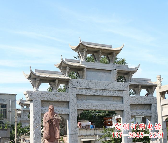 淄博牌坊石雕,为您增添质感与智慧的魅力