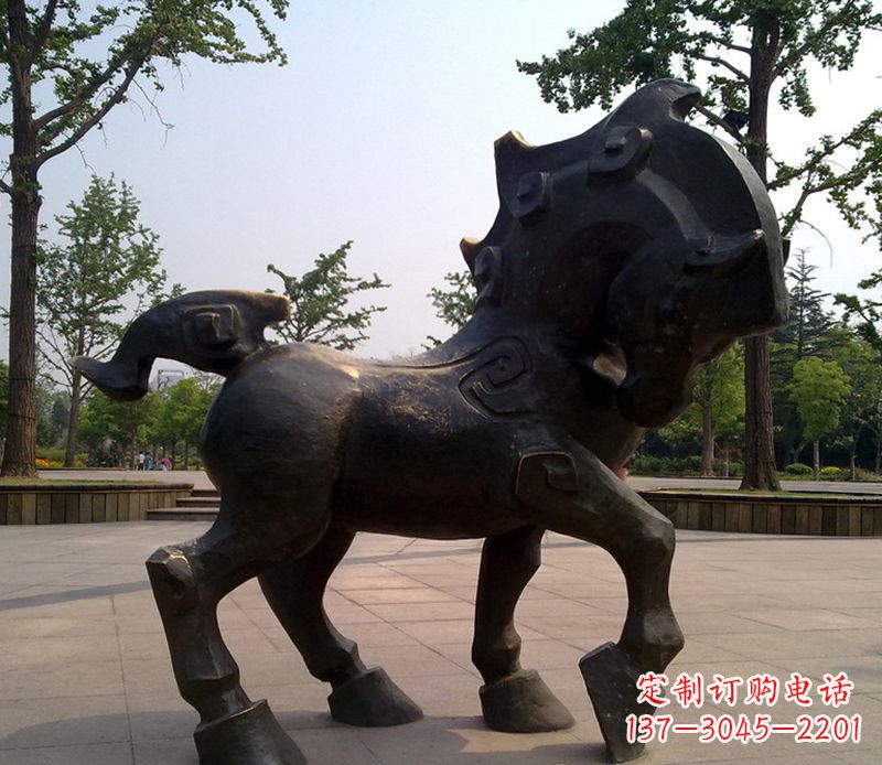 淄博中领雕塑的十二生肖铜雕塑是一款独具特色的…