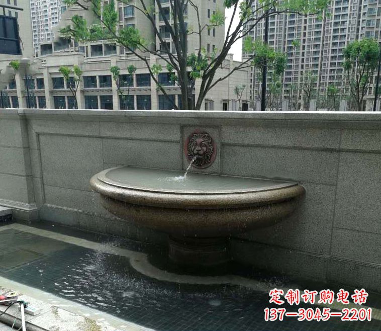 淄博精美高雅的喷泉雕塑
