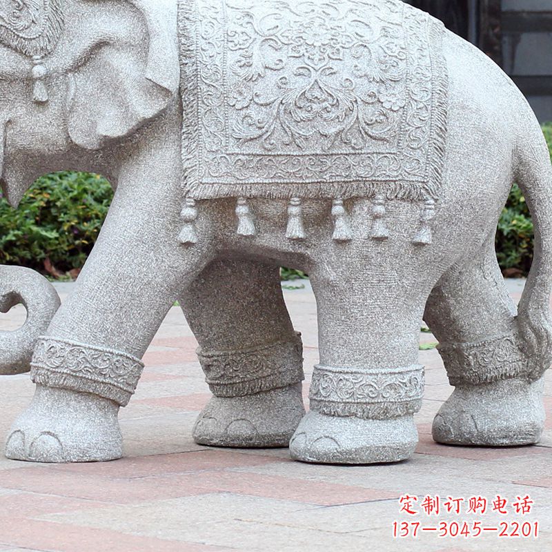 淄博大象雕塑——纪念珍贵的时光