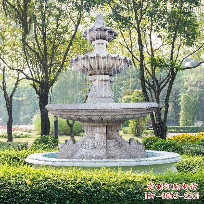 淄博石雕喷泉 喷水池