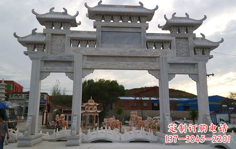 淄博石牌坊雕刻