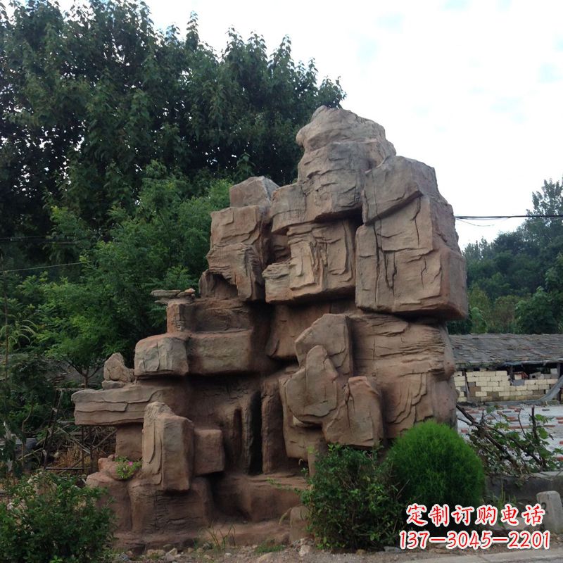 淄博石头(塑石)假山