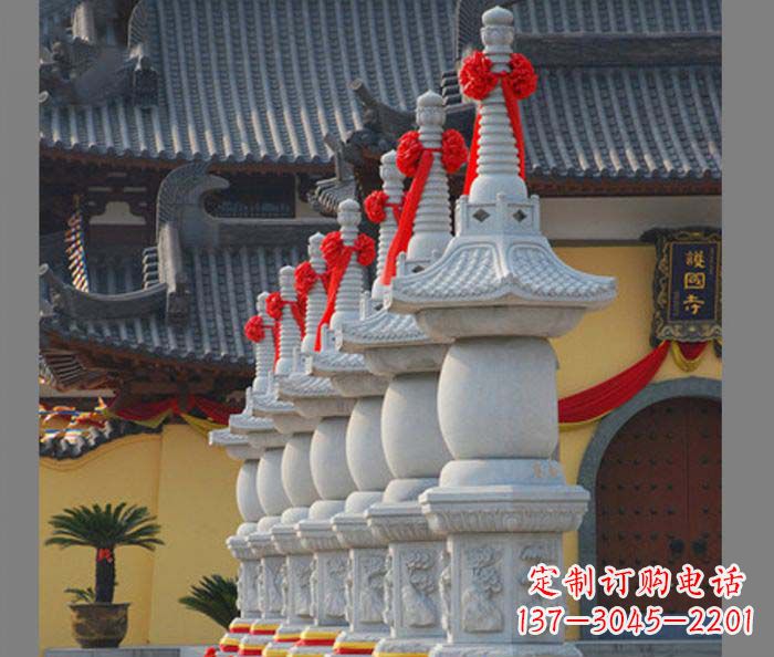 淄博寺庙景观舍利塔石雕