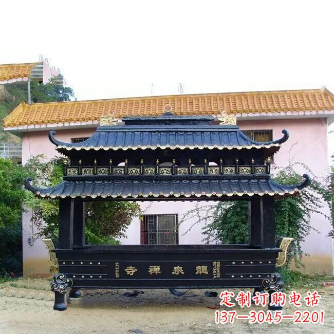 淄博寺庙宗祠香炉雕塑